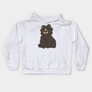 Black bear Kids Hoodie